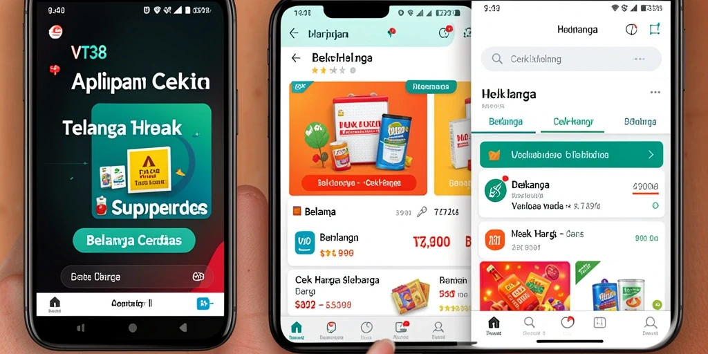 Tampilan antarmuka VT38 dengan fitur Cek Harga yang menarik dan mudah digunakan.